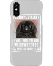 Load image into Gallery viewer, Black Pekingese Personal Stalker St. Patrick's Day Printed Mug Phone case
