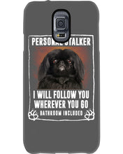 Load image into Gallery viewer, Black Pekingese Personal Stalker St. Patrick's Day Printed Mug Phone case
