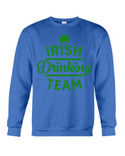 Load image into Gallery viewer, Irsih Drinking Team Green Shamrock St Patrick's Day Sweatshirt
