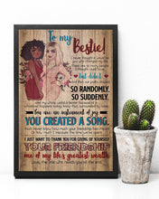 Load image into Gallery viewer, Gift For Bestie You Are An Instrument Of Joy Vertical Poster
