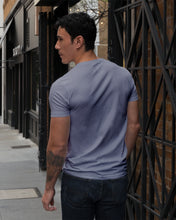 Load image into Gallery viewer, My Angel Grandpa Who Watched Over My Back Guys V-Neck
