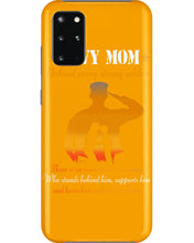 Load image into Gallery viewer, Son Gift For Navy Mom Behind Every Strong Soldier Phone case
