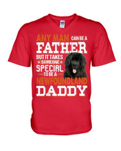 Load image into Gallery viewer, Someone Special To Be A Newfoundland Daddy Gift For Dog Lovers Guys V-Neck
