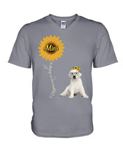 Load image into Gallery viewer, White Labrador Mimi Sunshine Dog Lovers St. Patrick's Day Printed Mug Guys V-Neck
