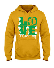 Load image into Gallery viewer, Teaching Love Clover St Patrick's Day Gift Hoodie

