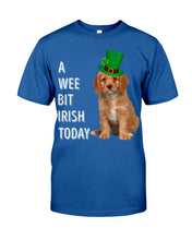 Load image into Gallery viewer, Cavapoo Irish Today Green St. Patrick's Day Printed Mug Guys Tee
