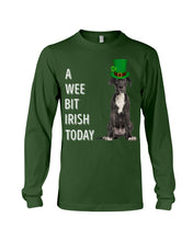 Load image into Gallery viewer, Great Dane Irish Today Green St. Patrick's Day Printed Mug Unisex Long Sleeve
