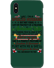 Load image into Gallery viewer, Perfect Gift For Husband Christmas Punch You In The Threat Phone case
