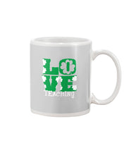 Load image into Gallery viewer, Teaching Love Clover St Patrick's Day Gift Mug
