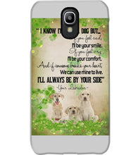 Load image into Gallery viewer, I'll Always Be By Your Side Labrador Clover St Patrick's Day Gift Phone case
