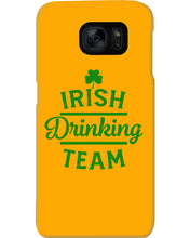 Load image into Gallery viewer, Irsih Drinking Team Green Shamrock St Patrick's Day Phone case
