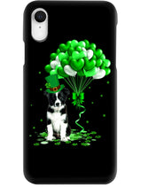 Load image into Gallery viewer, Border Collie Patrick Balloons St. Patrick's Day Color Changing Mug Phone case
