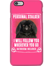 Load image into Gallery viewer, Black Pekingese Personal Stalker St. Patrick's Day Printed Mug Phone case
