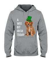 Load image into Gallery viewer, Cavapoo Irish Today Green St. Patrick's Day Printed Mug Hoodie
