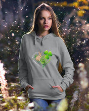 Load image into Gallery viewer, Rabbit Not Lucky Simply Blessed Heart Clover St Patrick's Day Gift Hoodie
