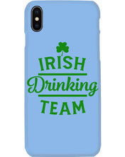 Load image into Gallery viewer, Irsih Drinking Team Green Shamrock St Patrick's Day Phone case
