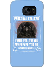 Load image into Gallery viewer, Black Pekingese Personal Stalker St. Patrick's Day Printed Mug Phone case
