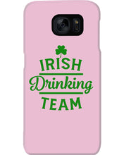 Load image into Gallery viewer, Irsih Drinking Team Green Shamrock St Patrick's Day Phone case
