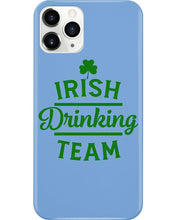 Load image into Gallery viewer, Irsih Drinking Team Green Shamrock St Patrick's Day Phone case
