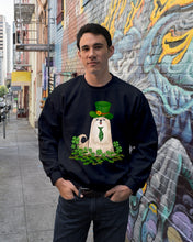 Load image into Gallery viewer, Shih Tzu With Green Tie St Patrick's Day Gift For Dog Lovers Sweatshirt
