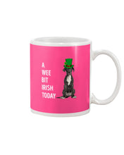 Load image into Gallery viewer, Great Dane Irish Today Green St. Patrick's Day Printed Mug Mug
