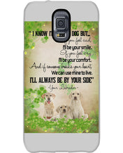 Load image into Gallery viewer, I'll Always Be By Your Side Labrador Clover St Patrick's Day Gift Phone case
