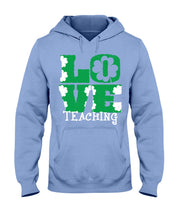 Load image into Gallery viewer, Teaching Love Clover St Patrick's Day Gift Hoodie
