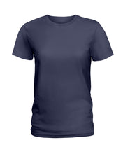 Load image into Gallery viewer, Son Gift For Navy Mom Behind Every Strong Soldier Ladies Tee
