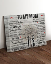 Load image into Gallery viewer, Daughter Gift For Mom When I Was Feeling Low Matte Canvas
