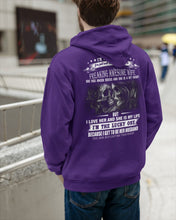 Load image into Gallery viewer, Amazing Gift For Husband She Love Me So Much Skull Hoodie
