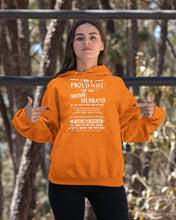 Load image into Gallery viewer, I Am A Proud Wife Of An Irish Husband Gift For Family Hoodie
