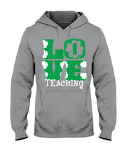 Load image into Gallery viewer, Teaching Love Clover St Patrick's Day Gift Hoodie
