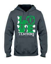 Load image into Gallery viewer, Teaching Love Clover St Patrick's Day Gift Hoodie
