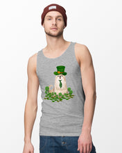Load image into Gallery viewer, Shih Tzu With Green Tie St Patrick's Day Gift For Dog Lovers Unisex Tank Top

