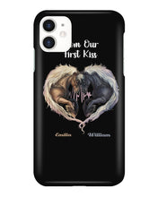 Load image into Gallery viewer, Horses From Our First Kiss Custom Name Gift For Girlfriend Phone case
