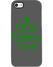 Load image into Gallery viewer, Irsih Drinking Team Green Shamrock St Patrick's Day Phone case
