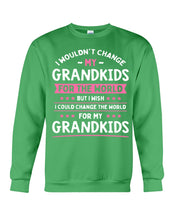 Load image into Gallery viewer, I Could Change The World For My Grandkids Sweatshirt
