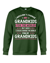 Load image into Gallery viewer, I Could Change The World For My Grandkids Sweatshirt

