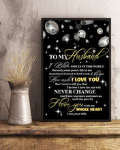Load image into Gallery viewer, Diamond Pattern The Love I Have For You Gift For Husband Vertical Poster
