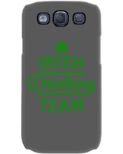 Load image into Gallery viewer, Irsih Drinking Team Green Shamrock St Patrick's Day Phone case
