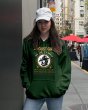Load image into Gallery viewer, Birthday Gift For August Girl The Soul Of A Witch Hoodie
