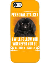 Load image into Gallery viewer, Black Pekingese Personal Stalker St. Patrick's Day Printed Mug Phone case
