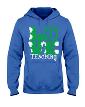 Load image into Gallery viewer, Teaching Love Clover St Patrick's Day Gift Hoodie

