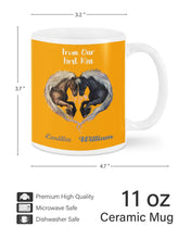 Load image into Gallery viewer, Horses From Our First Kiss Custom Name Gift For Girlfriend Mug
