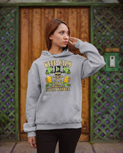 Load image into Gallery viewer, Keep Calm Social Worker Shamrock St. Patrick's Day Printed Mug Hoodie
