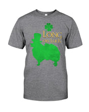 Load image into Gallery viewer, Pomeranian Long On Luck Green St. Patrick's Day Printed Mug Guys Tee
