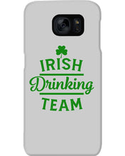 Load image into Gallery viewer, Irsih Drinking Team Green Shamrock St Patrick's Day Phone case
