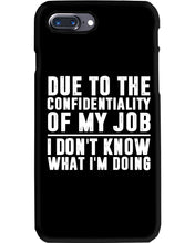Load image into Gallery viewer, I Don't Know What I'm Doing Black And White Printed Mug Phone case
