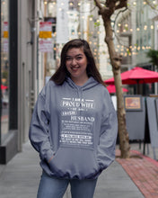 Load image into Gallery viewer, I Am A Proud Wife Of An Irish Husband Gift For Family Hoodie

