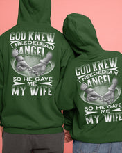 Load image into Gallery viewer, God Knew I Needed An Angel Gift For Husband Hoodie

